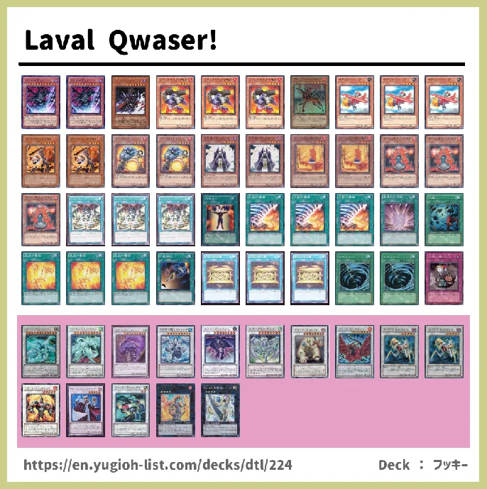 Laval Deck List Image