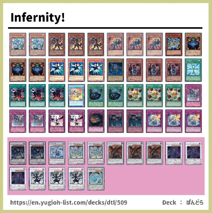 Infernity Deck List Image