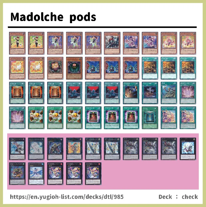  Deck List Image