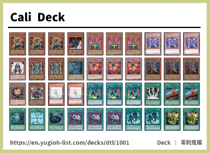  Deck List Image