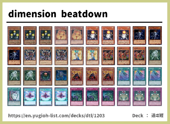  Deck List Image