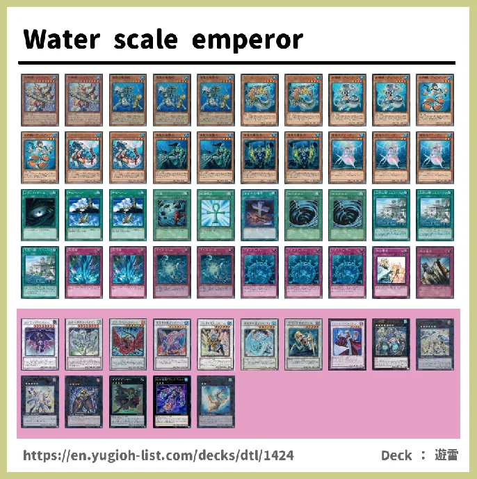 WATER Deck List Image