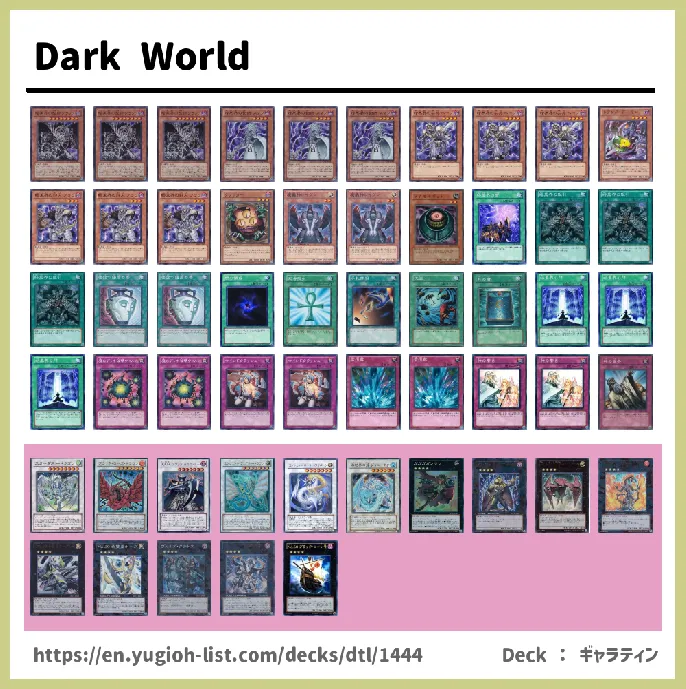 DARK Deck List Image