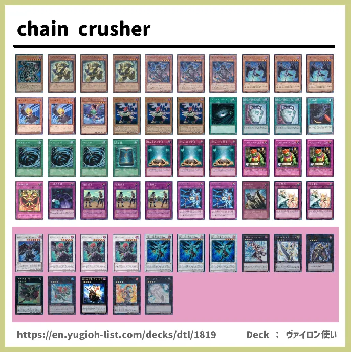 DARK Deck List Image