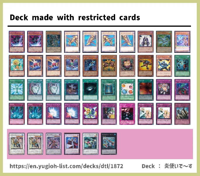  Deck List Image