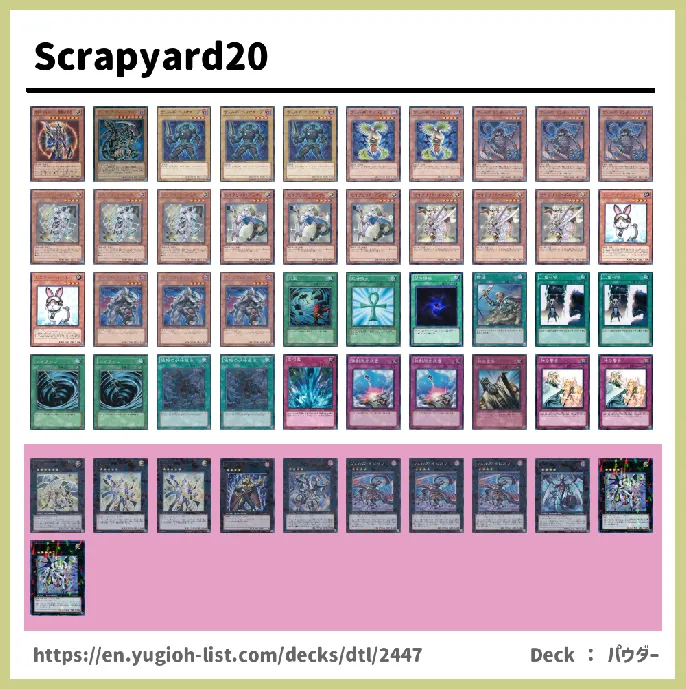  Deck List Image