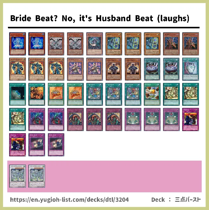 Spellcaster Deck List Image