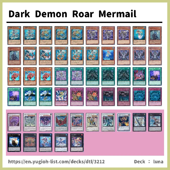 Mermail Deck List Image