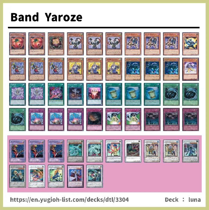  Deck List Image