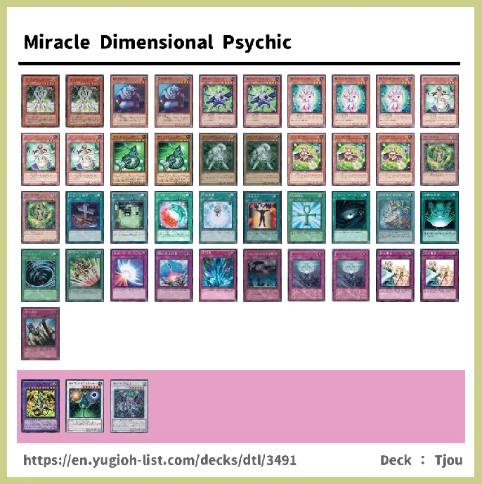 Psychic Deck List Image