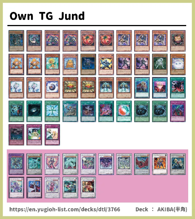  Deck List Image