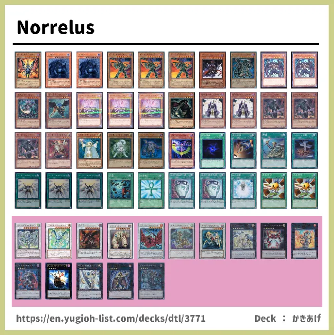 DARK Deck List Image