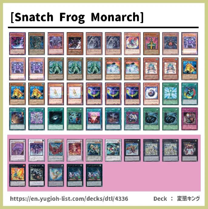 Frog Deck List Image