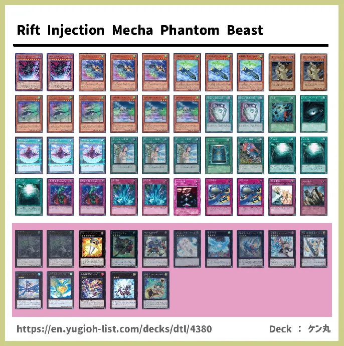 Mecha Phantom Beast Deck List Image