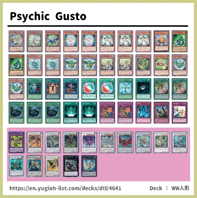 Psychic Deck List Image