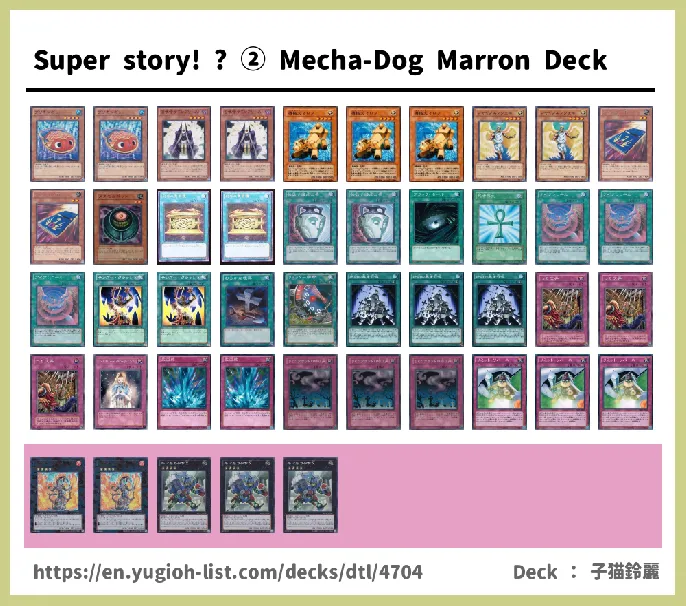 Machine Deck List Image