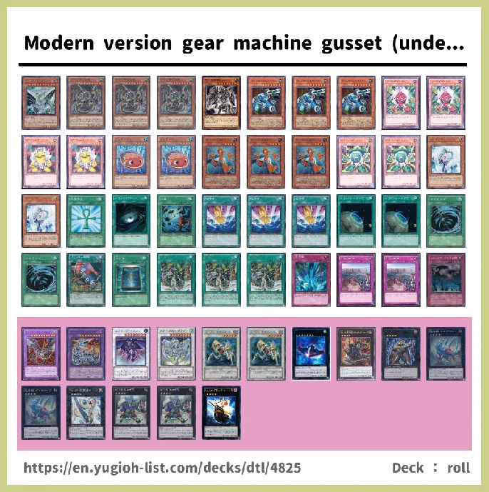 Machina Deck List Image