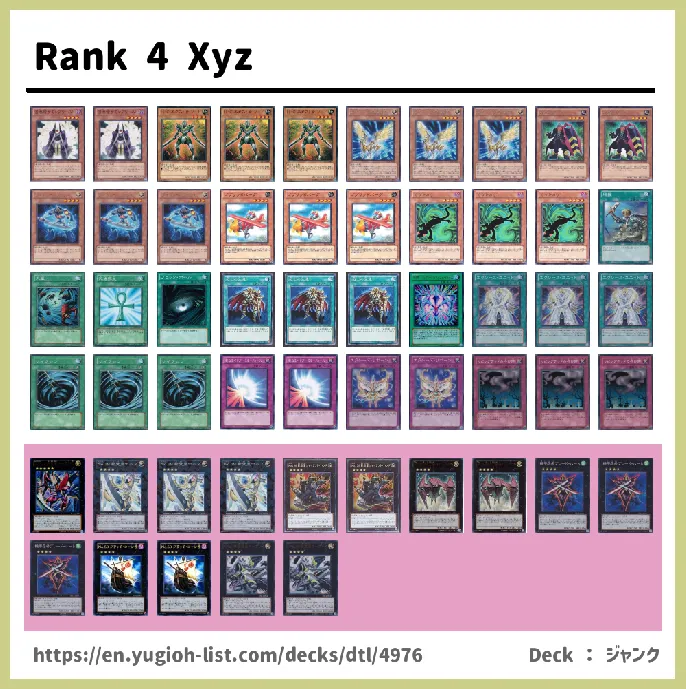 Rank4 Xyz Deck List Image