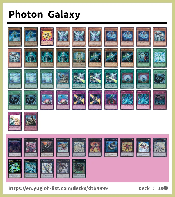 Galaxy, Galaxy-Eyes Deck List Image