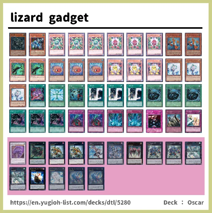  Deck List Image