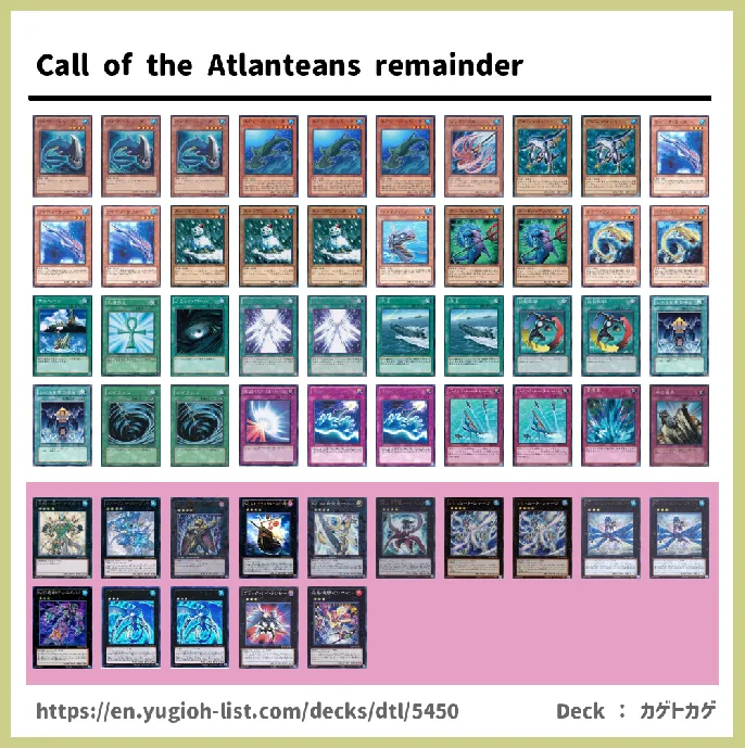 WATER Deck List Image