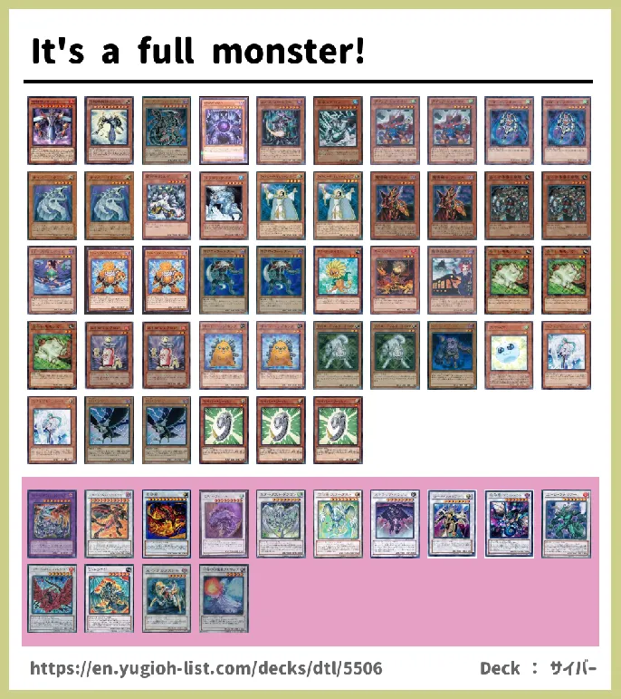  Deck List Image