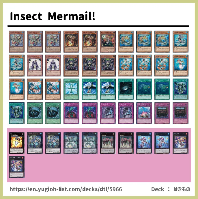 Mermail Deck List Image