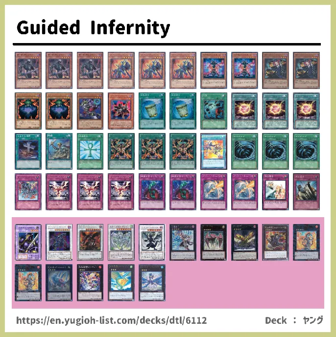 Infernity Deck List Image