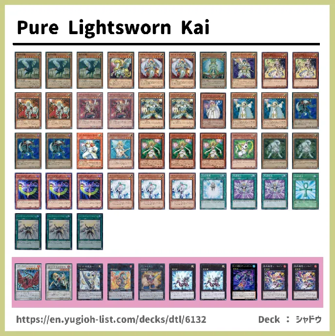 Lightsworn Deck List Image