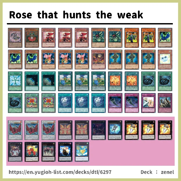 Plant Deck List Image