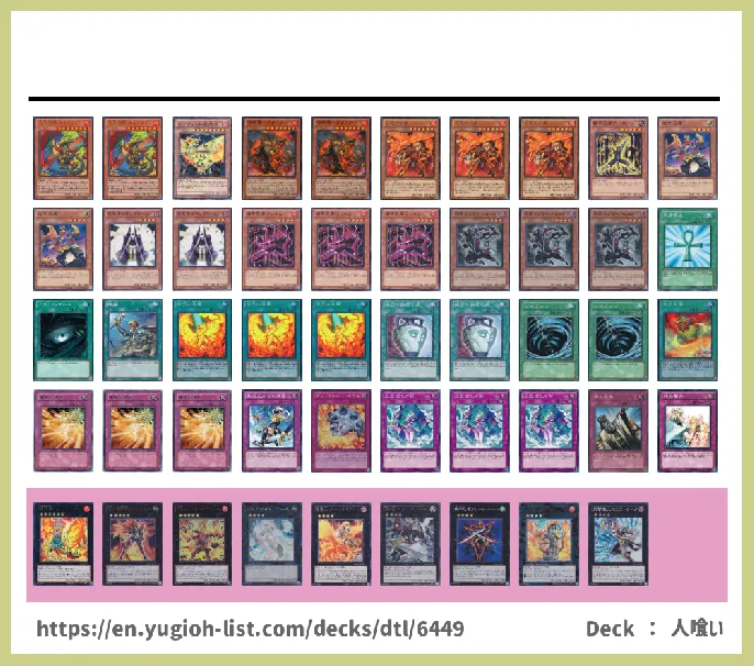 Ninja, Ninjitsu Deck List Image