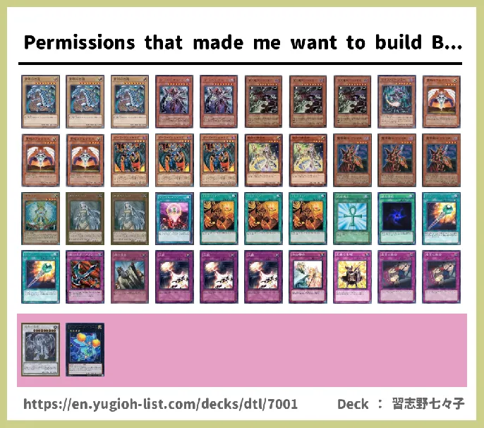  Deck List Image