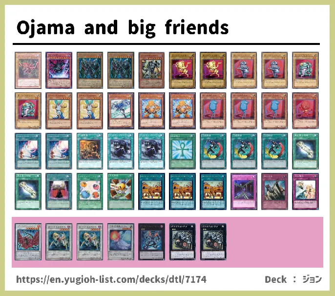 Ojama Deck List Image