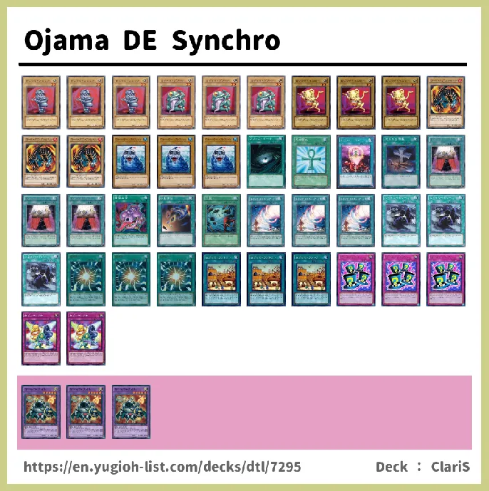 Ojama Deck List Image