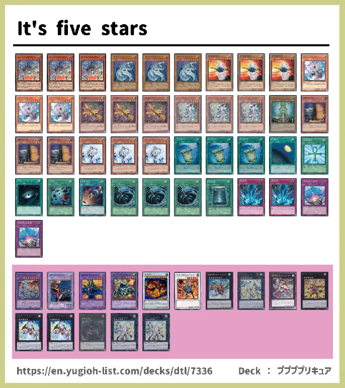  Deck List Image