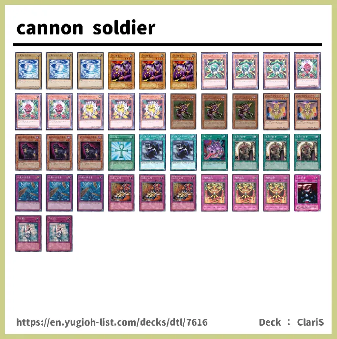  Deck List Image