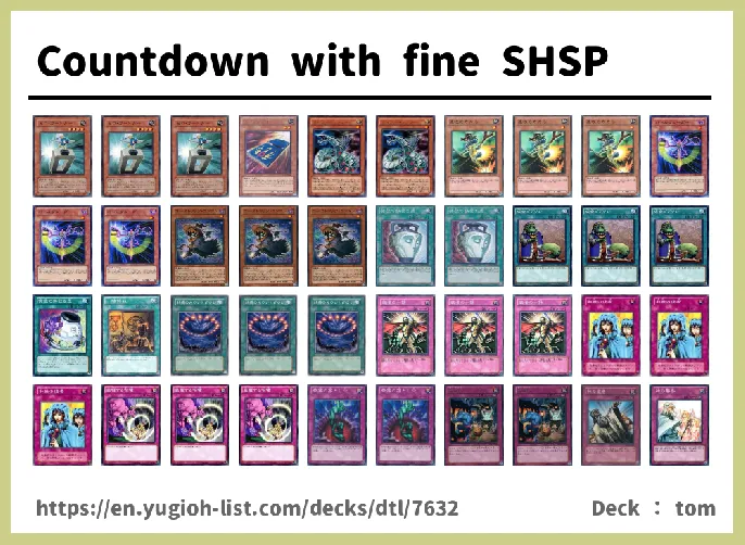  Deck List Image