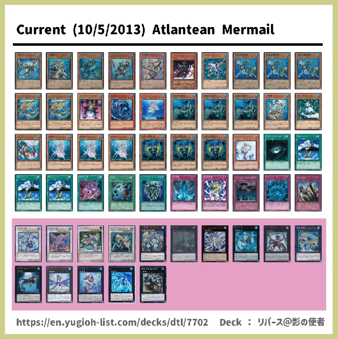 Sea Serpent Deck List Image