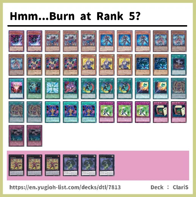 Rank5 Xyz Deck List Image