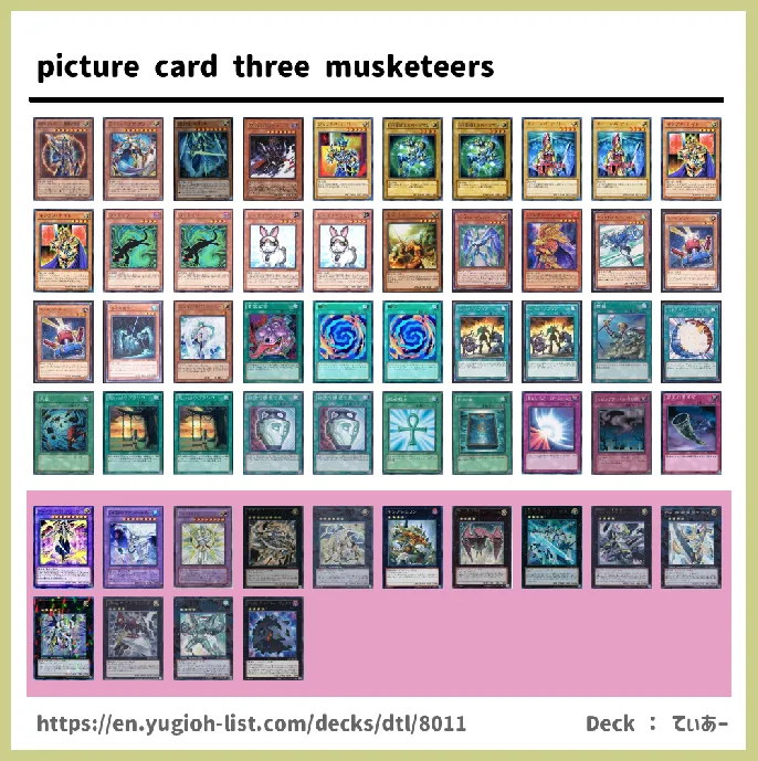  Deck List Image