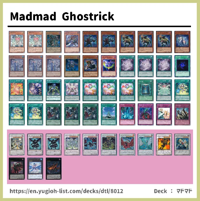 Ghostrick Deck List Image