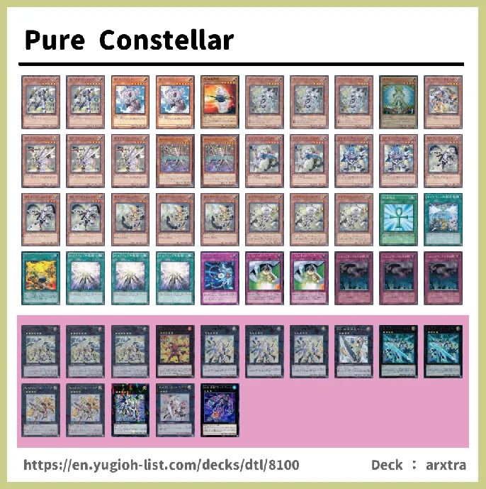 Constellar Deck List Image