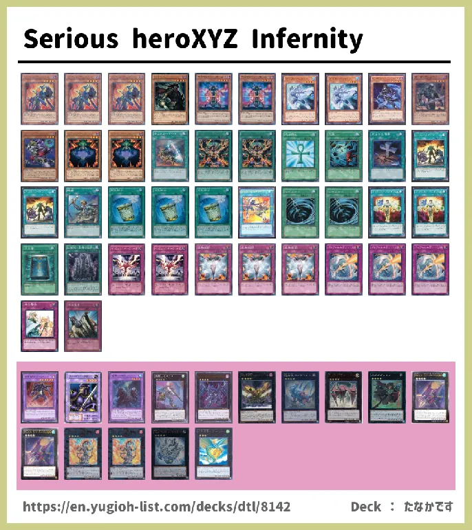 Infernity Deck List Image