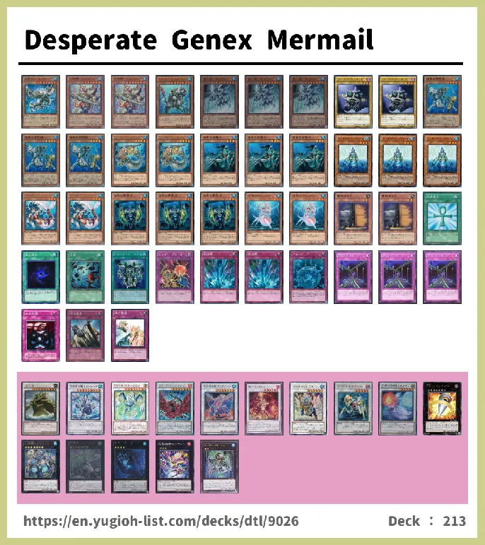 Mermail Deck List Image