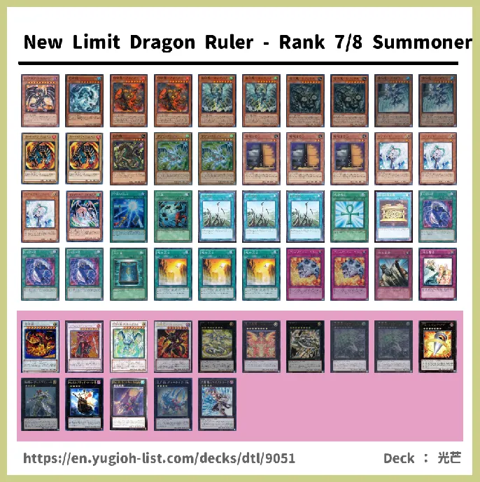 Dragon Ruler Deck List Image