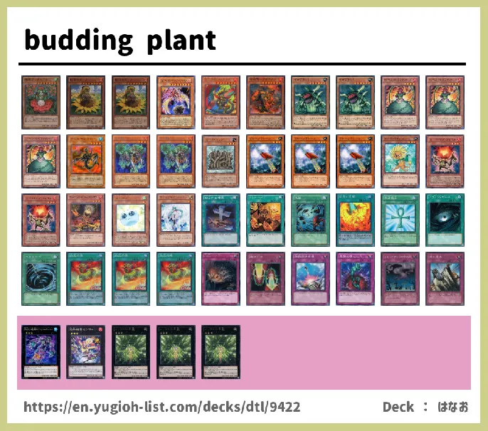 Plant Deck List Image