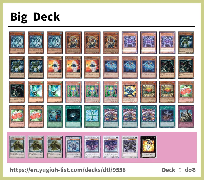  Deck List Image