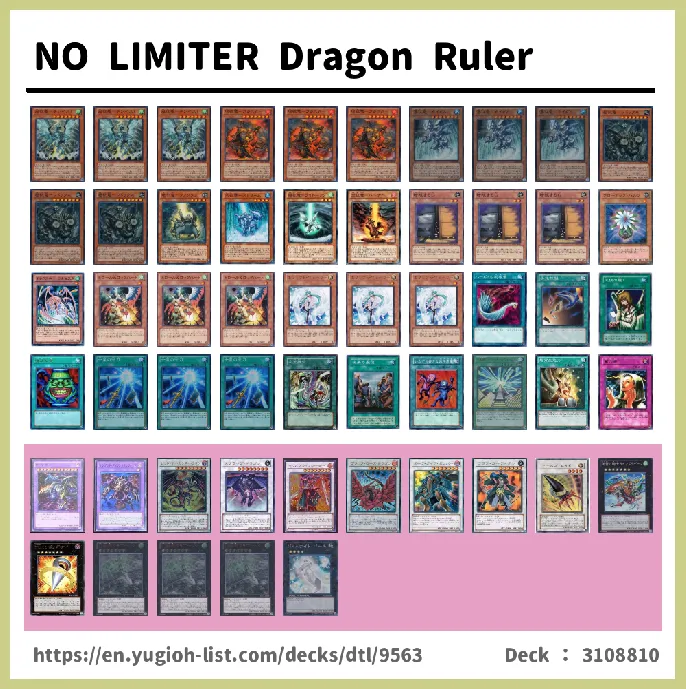 Dragon Ruler Deck List Image