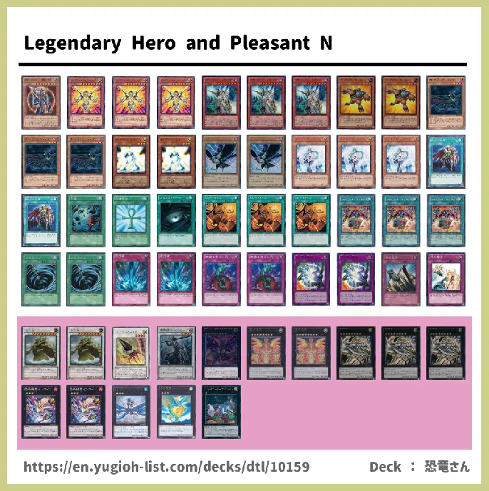 Neo-Spacian Deck List Image