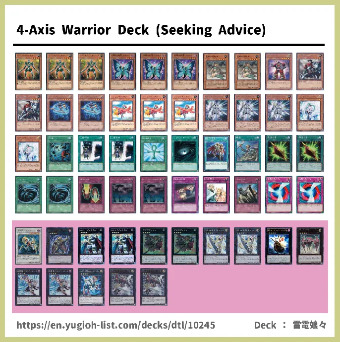 Warrior Deck List Image